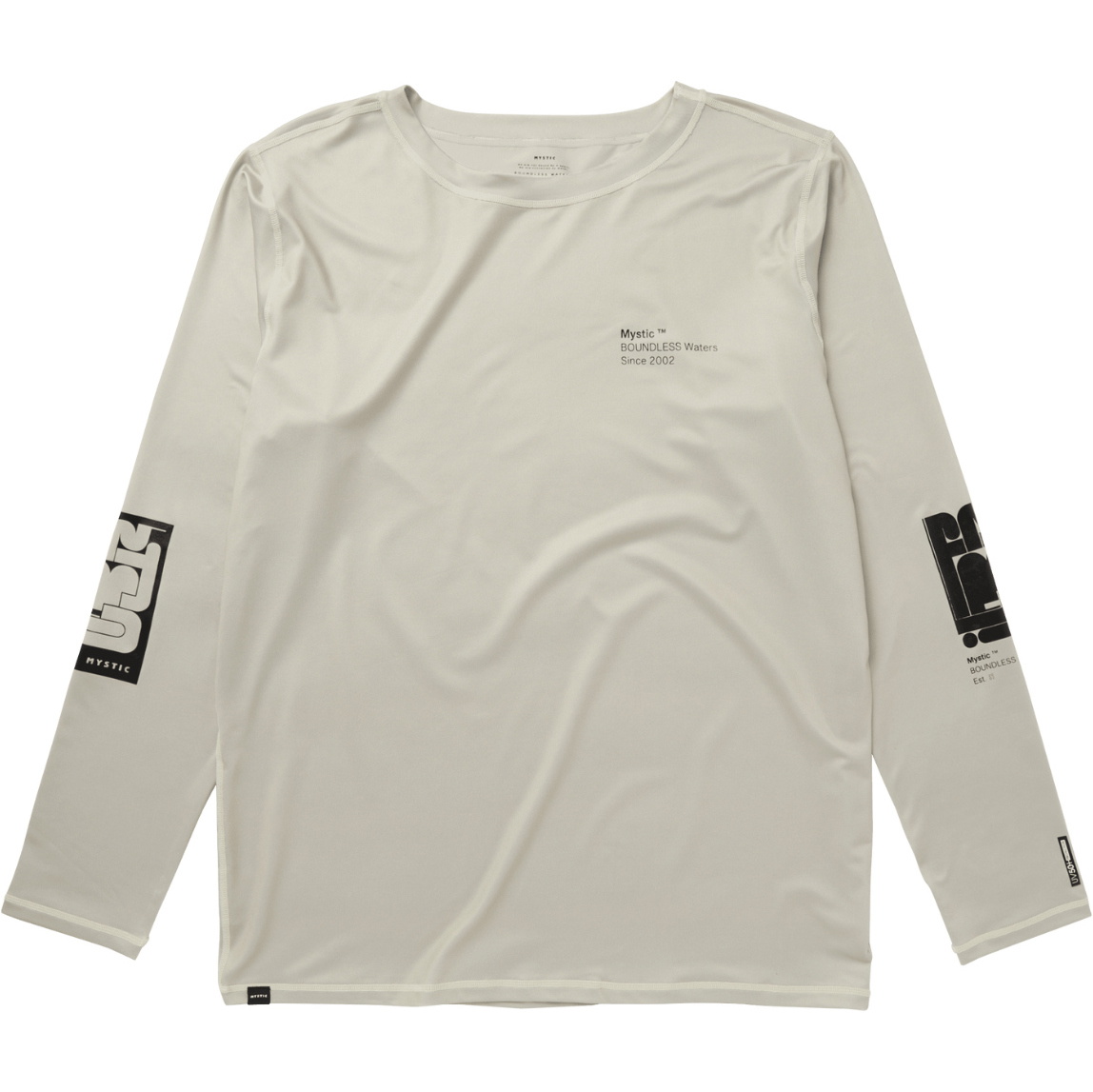 2025 Mystic Mens Boarding Long Sleeve Lycra Vest 35001.250760 - Sand